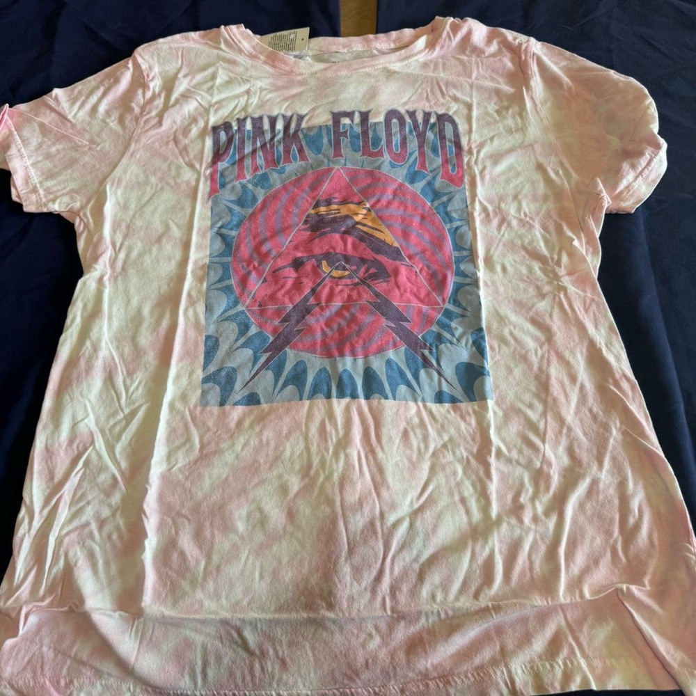 Pink Floyd Cotton Tee - Pink
